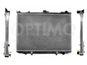 CRNN0210 RADIADOR AGUA C/S AIRE AUT 670*450*16MM (720 2.4L 84-93/PATHFINDER 2.4L 87-95) T/SOLDADO D-21 2/4WD 2.4L 94-07