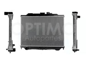 CRNN0400 RADIADOR AGUA C/S AIRE STD 550*380*32MM KA24DE T/SOLDADO URVAN 2.4L GASOLINA 02-06