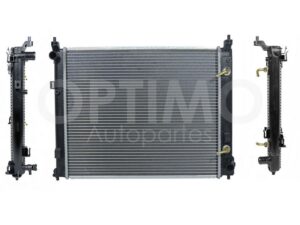 CRNN0910 RADIADOR AGUA C/S AIRE AUT 520*430*20MM (V-DRIVE 20-25/MARCH 11-25/NOTE 14-19) T/SOLDADO VERSA 1.6L 12-19