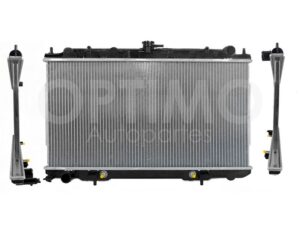 CRNN1200 RADIADOR AGUA C/AIRE AUT 700*380*16MM T/SOLDADO SENTRA B-14 2.0L 96-00