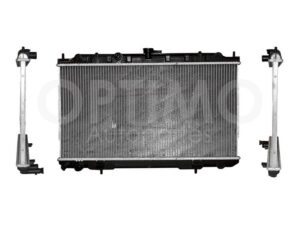 CRNN1300 RADIADOR AGUA C/S AIRE STD 710*380*16MM (SCALA 1.6L 10-13) T/SOLDADO SENTRA B-15 1.8L 01-06