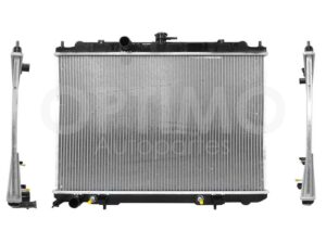 CRNN2200 RADIADOR AGUA C/S AIRE AUT 710*470*16MM T/SOLDADO X-TRAIL 2.5L 01-07
