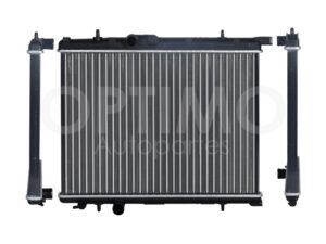 CRNP0100 RADIADOR AGUA C/S AIRE STD 550*400*22MM T/MECANICO PG-206 1.4L/1.6L 99-09