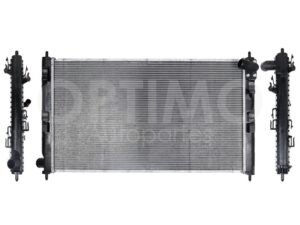 CRNS0510 RADIADOR AGUA C/S AIRE AUT 700*410*26MM (OUTLANDER 2.4L-3.0L 08-09) T/SOLDADO LANCER 2.0L 08-16