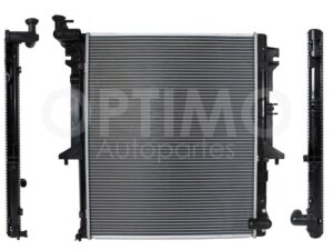 CRNS1300 RADIADOR AGUA C/S AIRE STD/AUT 660*540*26MM T/SOLDADO L200 2.5L DIESEL 08-15