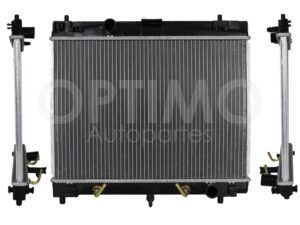 CRNT0310 RADIADOR AGUA C/S AIRE AUT 500*370*16MM T/SOLDADO YARIS 1.5L 06-17
