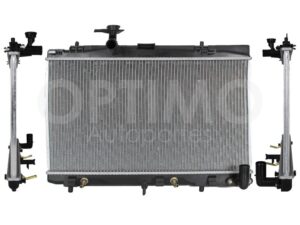 CRNT0330 RADIADOR AGUA C/S AIRE AUT 620*370*16MM T/SOLDADO YARIS 1.5L 18-22