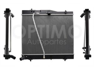 CRNT0400 RADIADOR AGUA C/S AIRE STD 680*510*32MM T/SOLDADO HIACE 2.7L 05-19