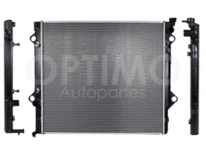 CRNT0510 RADIADOR AGUA C/S AIRE AUT 650*590*26MM (FJ CRUISER 4.0L 08-14) T/SOLDADO 4RUNNER 4.0L 03-08