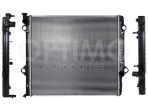 CRNT0520 RADIADOR AGUA C/S AIRE AUT 650*590*26MM T/SOLDADO 4RUNNER 4.7L 03-08