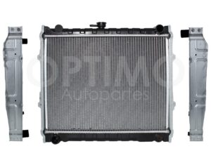 CRNT1300 RADIADOR AGUA C/S AIRE STD 510*400*26MM (4RUNNER 2.4L 84-95) T/SOLDADO PICK-UP 2.4L 84-95