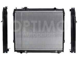 CRNT1610 RADIADOR AGUA C/S AIRE AUT 530*620*26MM T/SOLDADO TACOMA 2WD 2.7L/3.4L 95-04