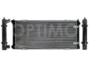 CRNV0101 RADIADOR AGUA C/AIRE STD 690*320*32MM S/TUBO RETORNO T/MECANICO JETTA/GOLF A2 1.8L 87-92