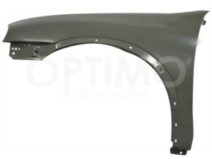 CSJC0102 SALPICADERA IZQ C/HOYO P/MOLDURA 3-4-5PTAS (COLOR/GRIS) CHEVY C-1 94-03