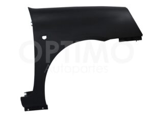 CSJN0301 SALPICADERA DER C/HOYO P/C PLASTICO (RN CLIO 02-10) (COLOR/NEGRO) PLATINA 02-10