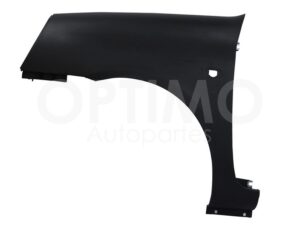 CSJN0302 SALPICADERA IZQ C/HOYO P/C PLASTICO (RN CLIO 02-10) (COLOR/NEGRO) PLATINA 02-10
