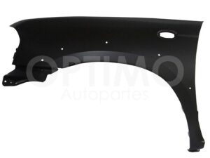 CSMN0712 SALPICADERA IZQ C/HOYO P/CUARTO Y MOLDURA (FRONTIER 4WD 11-15) (COLOR/NEGRO) NP-300 (D-22) 4WD DIESEL 08-15
