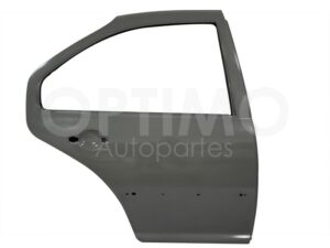 CZJV0113 PUERTA TRASERA DER C/HOYO P/MOLDURA (COLOR/GRIS) JETTA A4/CLASICO 99-15