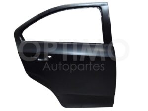 CZNC0903 PUERTA TRASERA DER (COLOR/NEGRO) 4PTAS SONIC SEDAN 12-18
