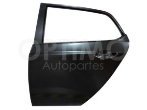 CZND0304 PUERTA TRASERA IZQ S/HOYO P/MOLDURA (COLOR/NEGRO) 5PTAS GRAND I-10 H-BACK 15-20