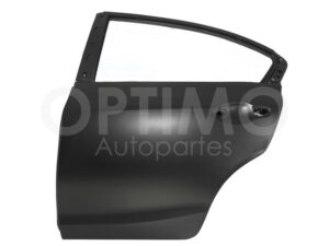 CZNH0214 PUERTA TRASERA IZQ (COLOR/NEGRO) 4PTAS CIVIC SEDAN 12-15