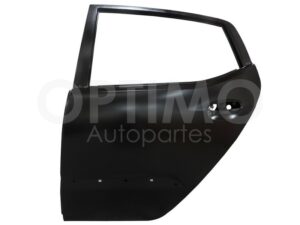 CZNK0804 PUERTA TRASERA IZQ C/HOYO P/MOLDURA (COLOR/NEGRO) I-10 11-14