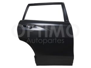 CZNT0223 PUERTA TRASERA DER C/HOYO P/MOLDURA (COLOR/NEGRO) COROLLA CROSS 22-25