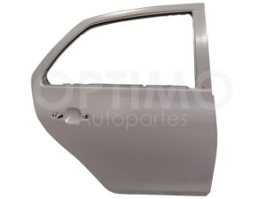 CZNT0303 PUERTA TRASERA DER (COLOR/NEGRO) 4PTAS YARIS SEDAN 06-15