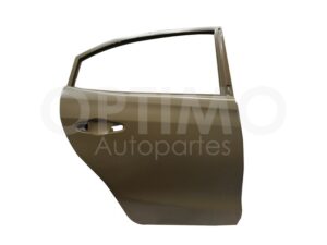 CZNT0313 PUERTA TRASERA DER (COLOR/GRIS) 4PTAS YARIS SEDAN 18-22