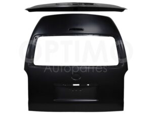 CZNT0450 TAPA CAJUELA C/HOYO P/CUARTO CHASIS LARGO (TECHO ALTO) (COLOR/NEGRO) HIACE 05-19