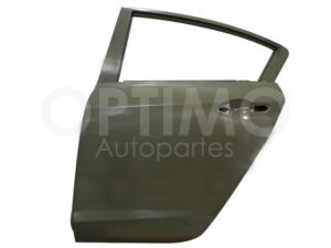 CZNZ0114 PUERTA TRASERA IZQ (COLOR/GRIS) 4PTAS MAZDA 3 SEDAN 10-13