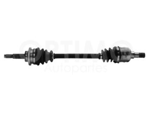 DFNC0802 FLECHA COMPLETA IZQ C/ABS STD L/RUEDA E22 47T L/CAJA E22 621MM (BEAT 1.2L 18-21) SPARK 1.2L 11-17