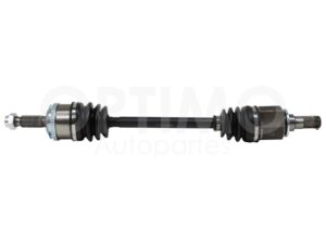 DFNK0802 FLECHA COMPLETA IZQ C/ABS STD L/RUEDA E24 48T L/CAJA E25 624MM I-10 1.1L 11-14