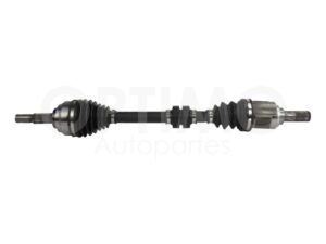 DFNN0912 FLECHA COMPLETA IZQ S/ABS STD L/RUEDA E25 L/CAJA E26 664MM (KICKS 17-24 STD) VERSA 1.6L 20-25