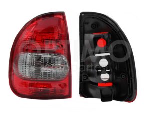 FCNC0114 CALAVERA IZQ S/ARNES (MONZA) (ROJO/BLANCO) CHEVY C-1 4PTAS 01-03