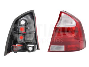 FCNC0201 CALAVERA DER S/ARNES 4PTAS (ROJO/BLANCO) CORSA SEDAN 03-08