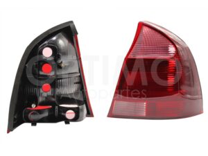 FCNC0203 CALAVERA DER S/ARNES 4PTAS (ROJO/ROSA) CORSA SEDAN 03-08