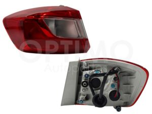 FCNC1012 CALAVERA IZQ EXT C/ARNES CLARA (BLANCO/ROJO) CRUZE 16-18