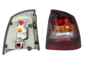 FCNC1411 CALAVERA DER S/ARNES OSCURA 4PTAS (ROJO/AMBAR/BLANCO) ASTRA SEDAN 00-03