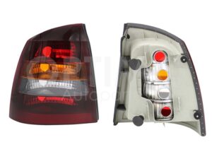 FCNC1412 CALAVERA IZQ S/ARNES OSCURA 4PTAS (ROJO/AMBAR/BLANCO) ASTRA SEDAN 00-03