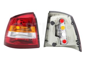 FCNC1422 CALAVERA IZQ S/ARNES CLARA 3-5PTAS (ROJO/AMBAR/BLANCO) ASTRA H-BACK 00-03