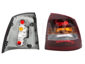 FCNC1431 CALAVERA DER S/ARNES OSCURA 3-5PTAS (ROJO/AMBAR/BLANCO) ASTRA H-BACK 00-03