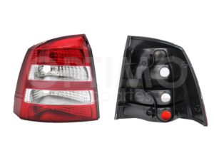 FCNC1452 CALAVERA IZQ S/ARNES CLARA 3-5PTAS (ROJO/BLANCO/BLANCO) ASTRA H-BACK 04-06