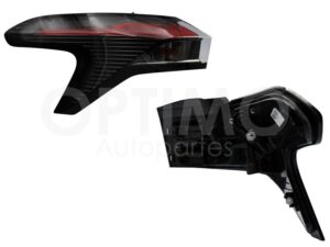 FCNC2202 CALAVERA IZQ EXT C/ARNES C/LED FILO NEGRO (ROJO/BLANCO) GROOVE 22-25