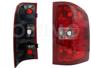 FCNC2621 CALAVERA DER S/ARNES (CHEYENNE 2500 07-13) (ROJO/BLANCO/ROJO) SILVERADO 1500/2500 07-13