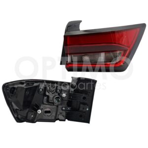 FCNC9931 CALAVERA DER EXT S/ARNES C/LED OSCURA FILO NEGRO 4PTAS (ROJO/AMBAR/BLANCO) AVEO SEDAN 24-26