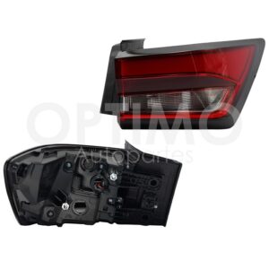 FCNC9933 CALAVERA DER EXT S/ARNES C/LED OSCURA FILO NEGRO (GROOVE 2026) 5PTAS (ROJO/AMBAR/BLANCO) AVEO H-BACK 24-26