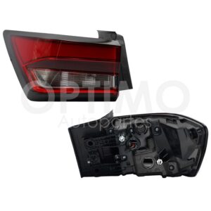 FCNC9934 CALAVERA IZQ EXT S/ARNES C/LED OSCURA FILO NEGRO (GROOVE 2026) 5PTAS (ROJO/AMBAR/BLANCO) AVEO H-BACK 24-26