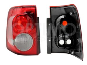 FCNF1022 CALAVERA IZQ S/ARNES OSCURA (ROJO/HUMO) ECOSPORT 08-12