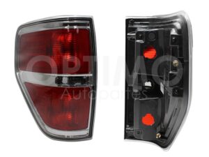 FCNF1832 CALAVERA IZQ S/ARNES FILO CROMADO (LOBO 09-14) (ROJO/ROJO) F-150 09-14